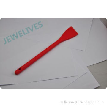 100% Food Grade Silicone Baking &amp; Pizza Scraper In Red 